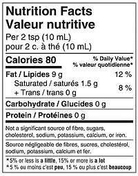 Huile d'olive extra vierge Great Value 1 litre
