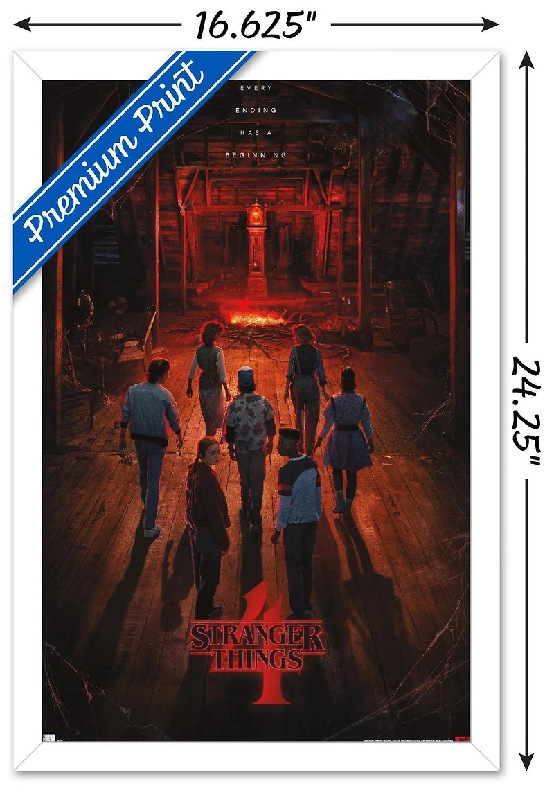 Netflix Stranger Things : Saison 4 - Creel House Teaser One Sheet