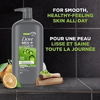 Dove Men+Care Extra Fresh Nettoyant Corps et Visage rafraîchissant avec technologie nourrissante 24 h MicroMoisture nettoyant corporel pour homme 950ml Nettoyant