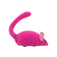 Souris à roulettes Cat Love Play jouet pour chats, rose