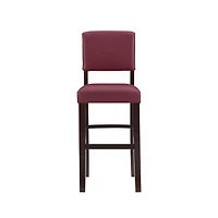 Benson Red Bar Stool