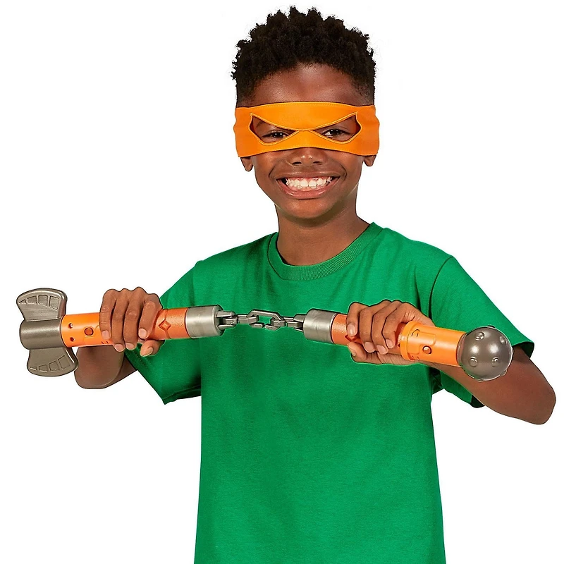 TMNT - Build N Battle Roleplay Set Michelangelo