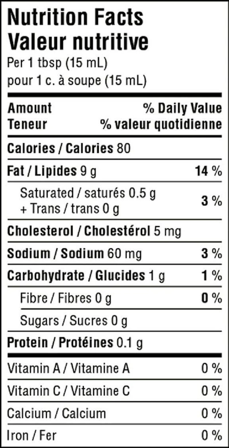 Tartinade mayo à l'ail rôti Great Value 300 ml