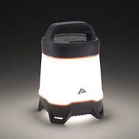 Ozark Trail 1500 Lumen LED Camping Lantern – Long-Lasting 300-Hour Runtime, Water-Resistant, Orange/Gray