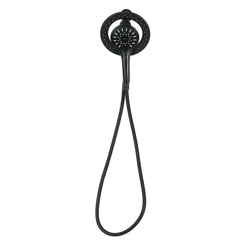 The akuaplus® - Magnetic 6-Settings Hand Shower push button.