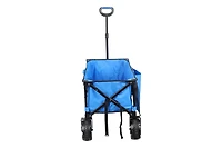 Ozark Trail All-Terrain Wagon, Outdoors, Blue, <ul><li>Telescoping handle</li><li>Removable insert</li><li>Extra storage</li></ul>