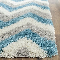 Safavieh Shag Kids Willis Tapis Rayé