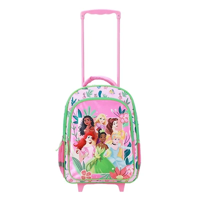 Disney Princess Adventure Rolling Backpack 16”