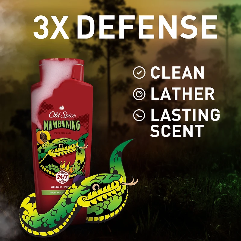 Old Spice Body Wash for Men, MambaKing