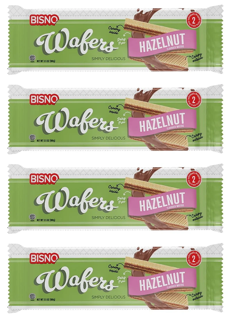 Wafers Hazelnut, Bisno Wafers Hazelnut