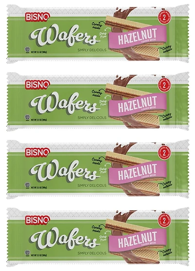 Wafers Hazelnut, Bisno Wafers Hazelnut