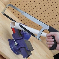Swiss Tech 12" Steel Hacksaw, Bi-Metal Blade