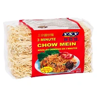 Y & Y 3 Minute Chow Mein Noodles 454g