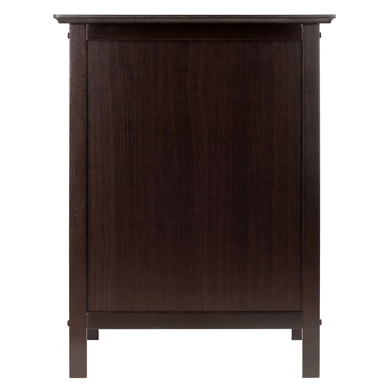 Winsome Table d'appoint Marcel fini Café