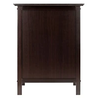 Winsome Table d'appoint Marcel fini Café