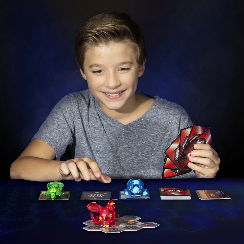 Bakugan, Aurelus Dragonoid, Créature transformable à collectionner de 5 cm, à partir de 6 ans