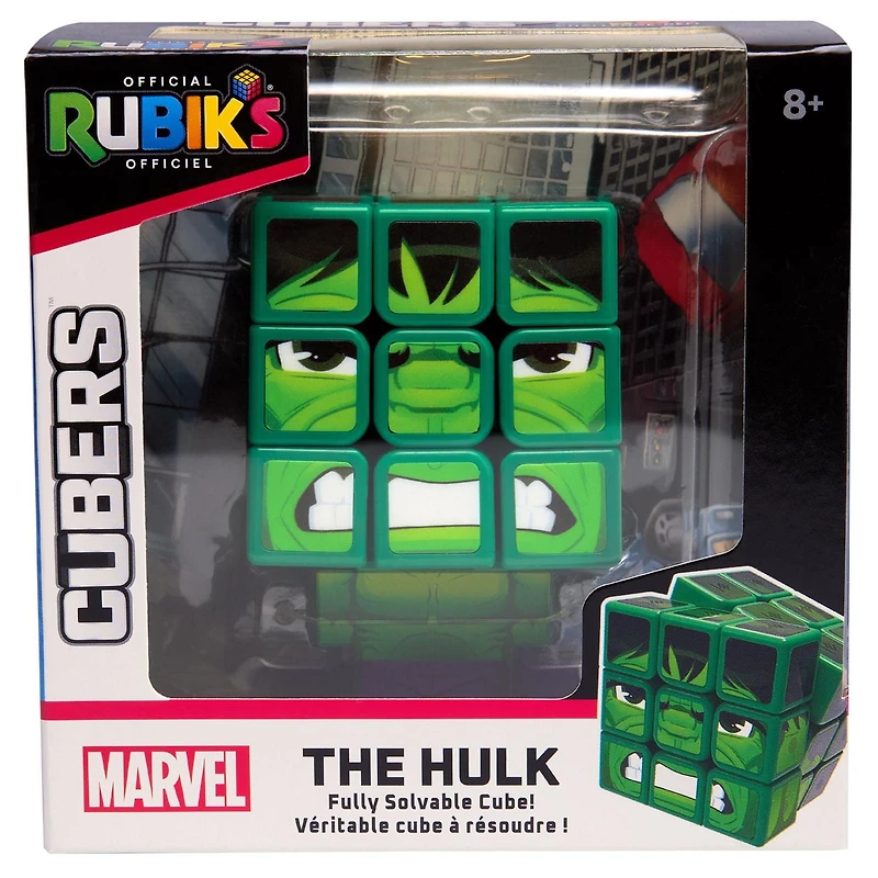 Rubik's Cube, Cuber Hulk, résolution de problèmes difficiles, casse-tête à collectionner, jouet à manipuler Hulk, pour adultes et enfants à partir de 8 ans Rubik's Jeux de société