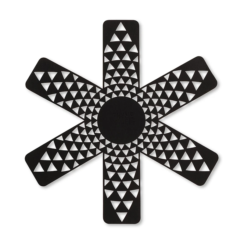 Batterie de cuisine en aluminium 32 pièces Thyme & Table - Noir