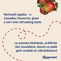 Jus de pomme 100 % pur avec calcium et vitamine D Rougemont 2L