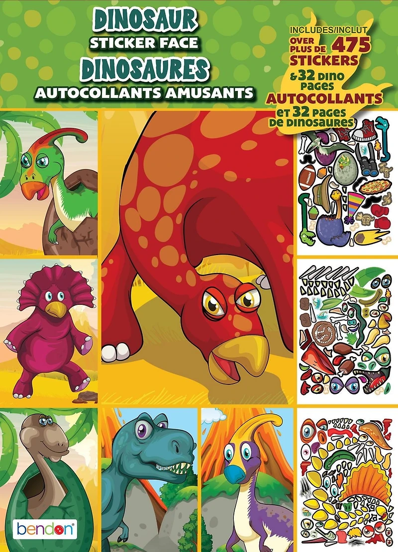 DINOSAURE CRÉEZ UN VISAGE