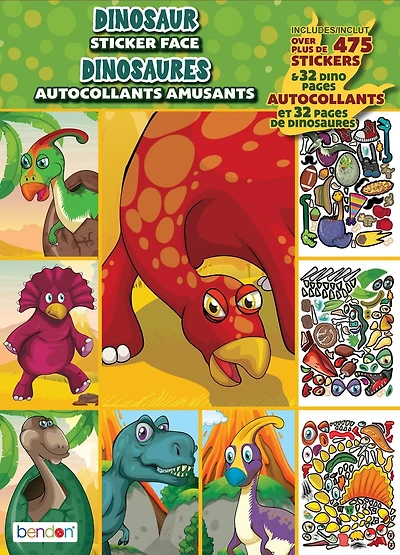 DINOSAURE CRÉEZ UN VISAGE