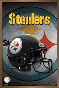 NFL Pittsburgh Steelers - Helmet 16 Wall Poster, 22.375" x 34"