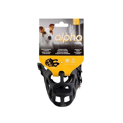 Muselière Alpha Zeus pour chien, grandeur 2, petite