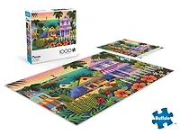 Buffalo Games Happy Morning 1000-Piece Interlocking Jigsaw Puzzle for Adults Ages 14-99 Years
