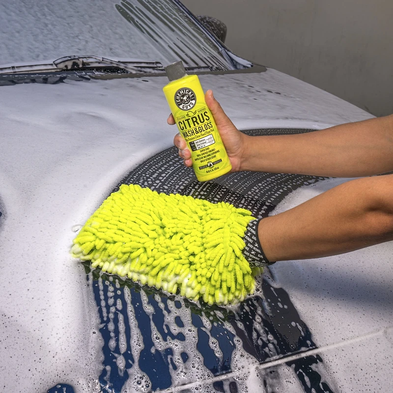 Shampooing auto concentré Chemical GuysAgent de lavage et lustrage aux agrumes Agent de lavage et lustrage