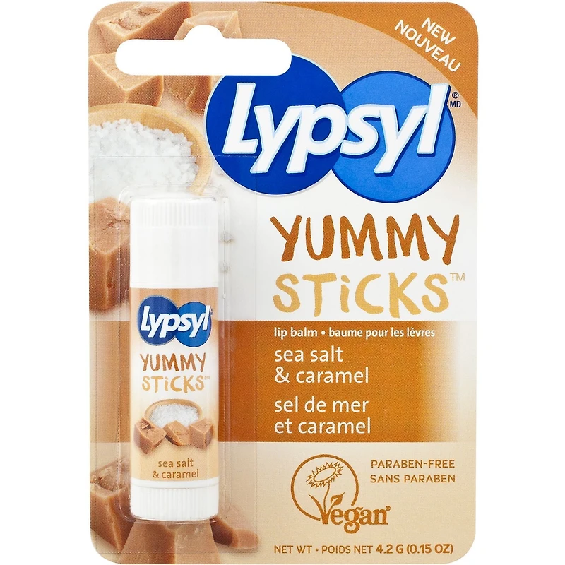 Lypsyl Yummy Sticks Sea Salt & Caramel Lip Balm