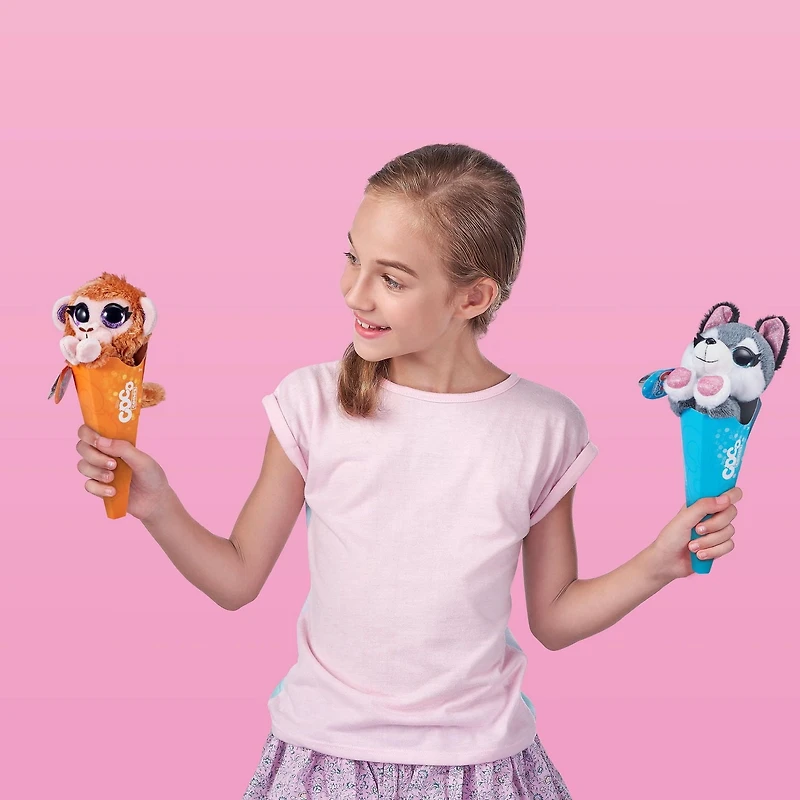 Peluches adorables à collectionner par ZURU Coco Cones