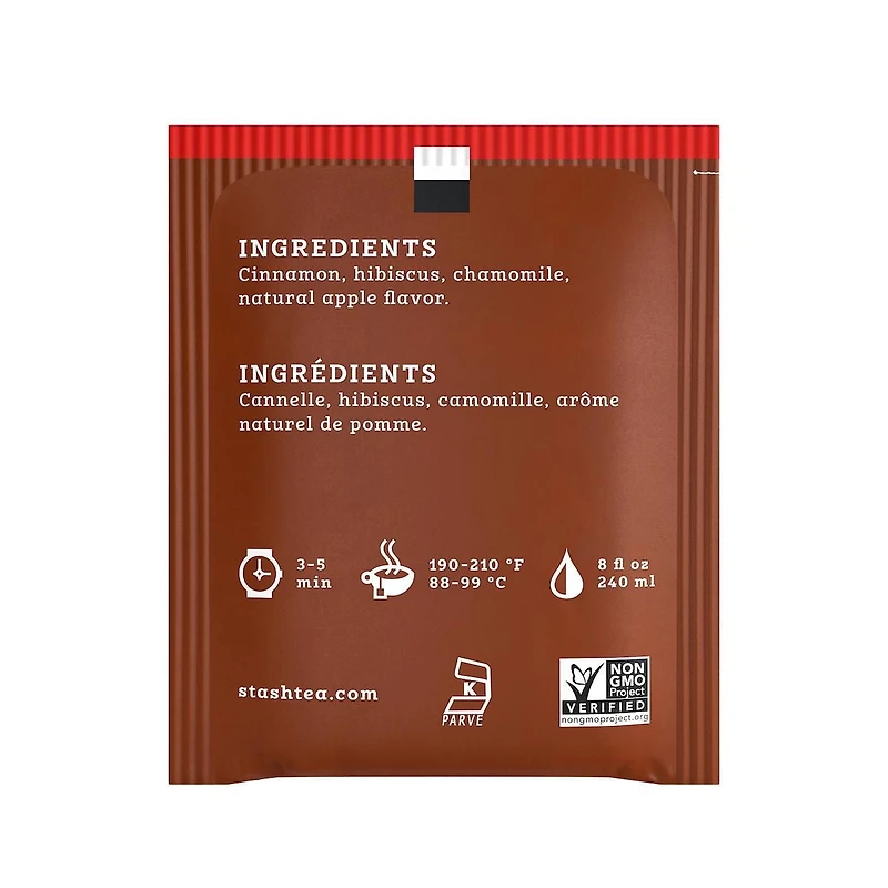 Stash Apple Cinnamon Chamomile, 20 tea bags