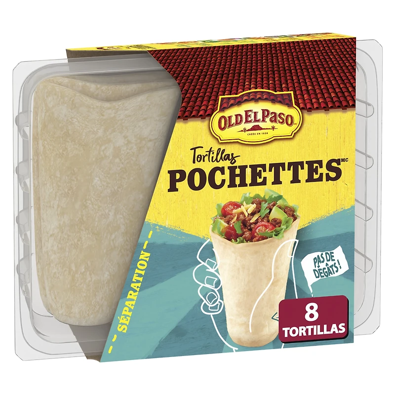 Old El PasoMC Tortillas pochettes 8 Tortillas, 238 g