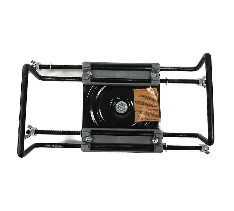 Blue Dog Marine Jon Boat Seat Bracket with Swivel, 7" x 7" Seat Mount with 360-degree turning, Adjusts from 7 inches to 16.5 inches