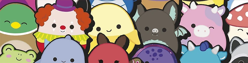 Buffalo Games Squishmallows Collage 500-Piece Interlocking Jigsaw Puzzle for Adults Ages 14-99 Years