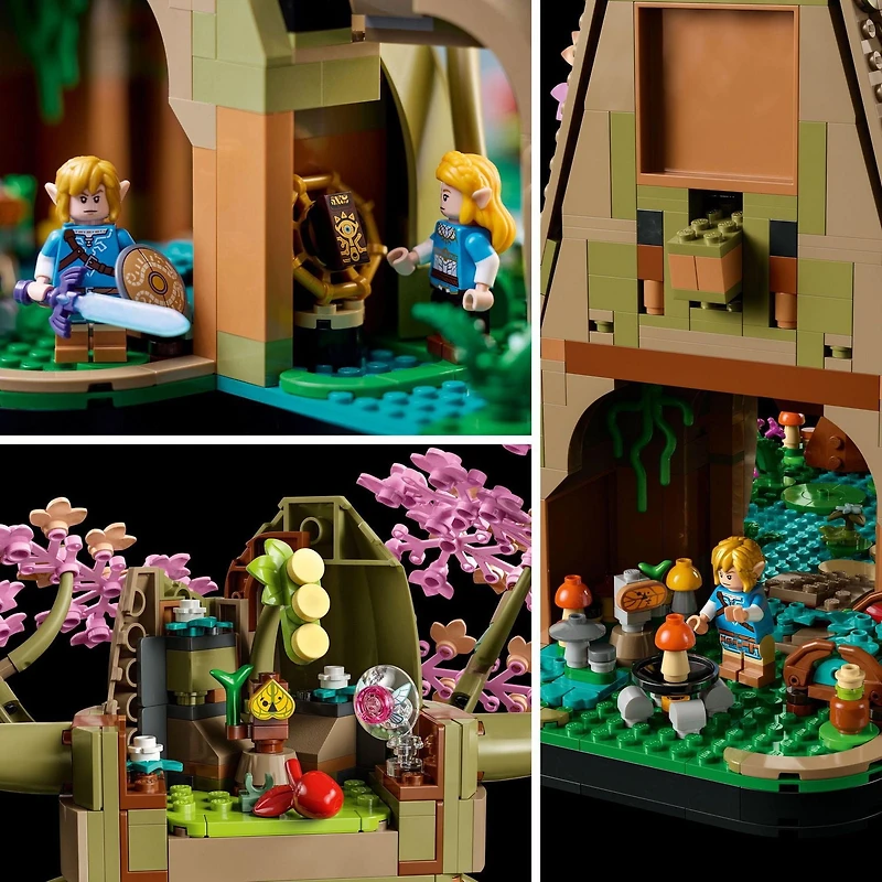 LEGO The Legend of Zelda Vénérable Arbre Mojo 2-en-1 77092 Ensemble de construction (2500 pièces)