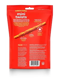 Hartz Oinkies Chicken Pig Skin Mini Twists Chew Dog Treats, 32pk