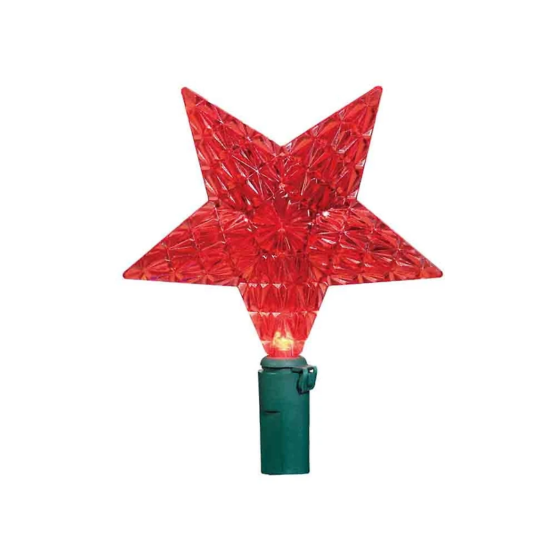 Holiday Time 50-Count Multicolor LED Star Christmas Lights, with Green Wire, 10.5', 3.5" (8.9 cm) bulb spacing