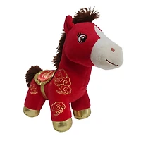 M RED STANDING HORSE