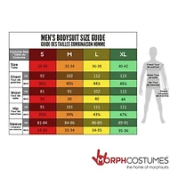 Costume d'Halloween Morphsuits de la Légende Urbaine du Rateau pour Adultes