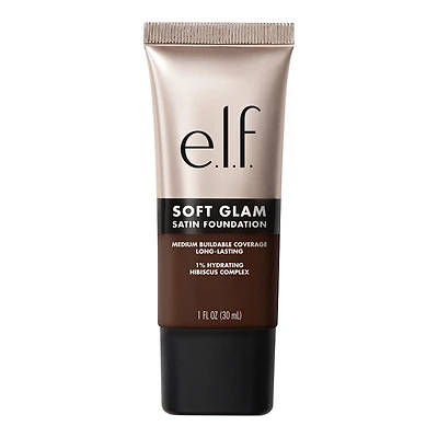 e.l.f. Cosmetics Soft Glam Satin Foundation, Hibiscus complex. 30 ml