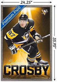 NHL Pittsburgh Penguins - Sidney Crosby 18 Wall Poster, 14.725" x 22.375"