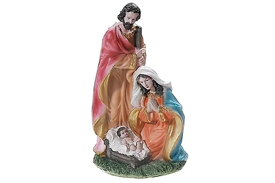 Polyresin Holy Family 7.4"