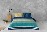 Gouchee Home Belang Stripe Cotton Duvet Cover Set