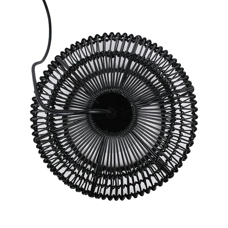Better Homes and Gardens - Pendentif noir tissé de 11 pouces
