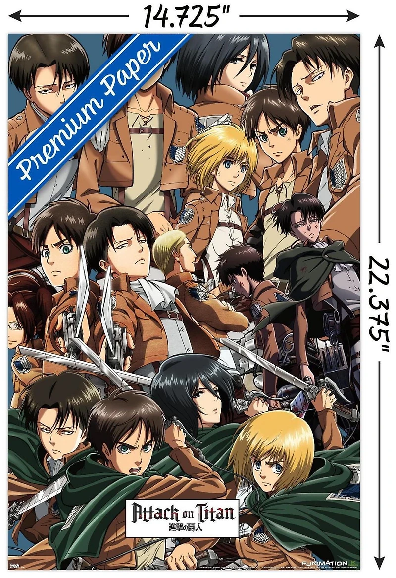 Attack on Titan - Collage Wall Poster
