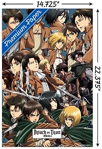 Attack on Titan - Collage Wall Poster