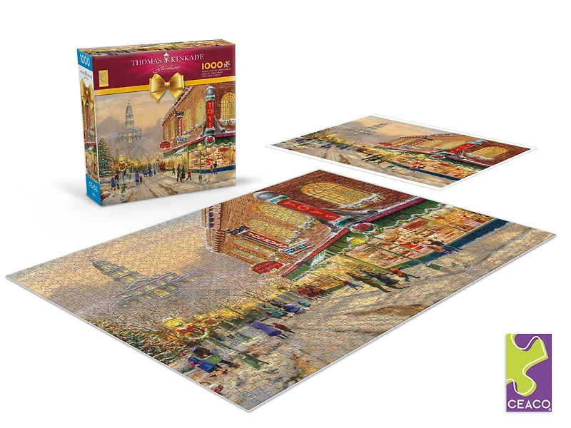 Ceaco: Thomas Kinkade Holiday Collection - A Christmas Wish 1000 piece Jigsaw Puzzle