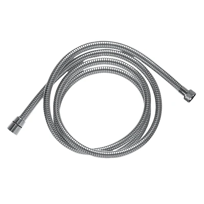 Le boyau extensible et flexible d'akuaplus® de 78 po (2 m) en acier inoxydable avec raccord en laiton
