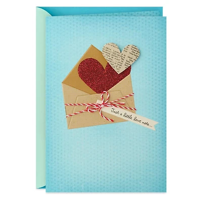 Carte d'amour toutes occasions de Hallmark, carte de fête romantique ou carte d'anniversaire